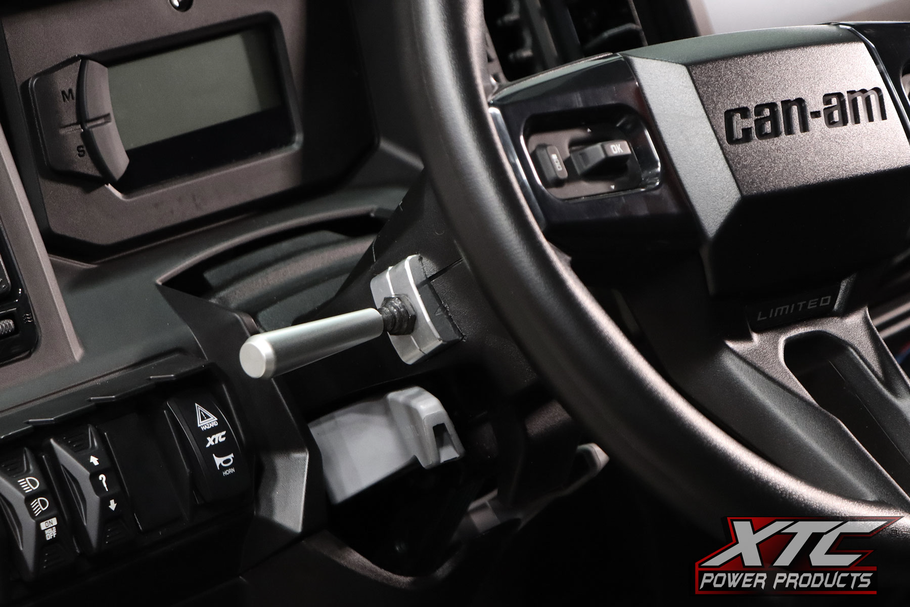 Auto Turn Signal Kit W/ Billet Column Lever Can