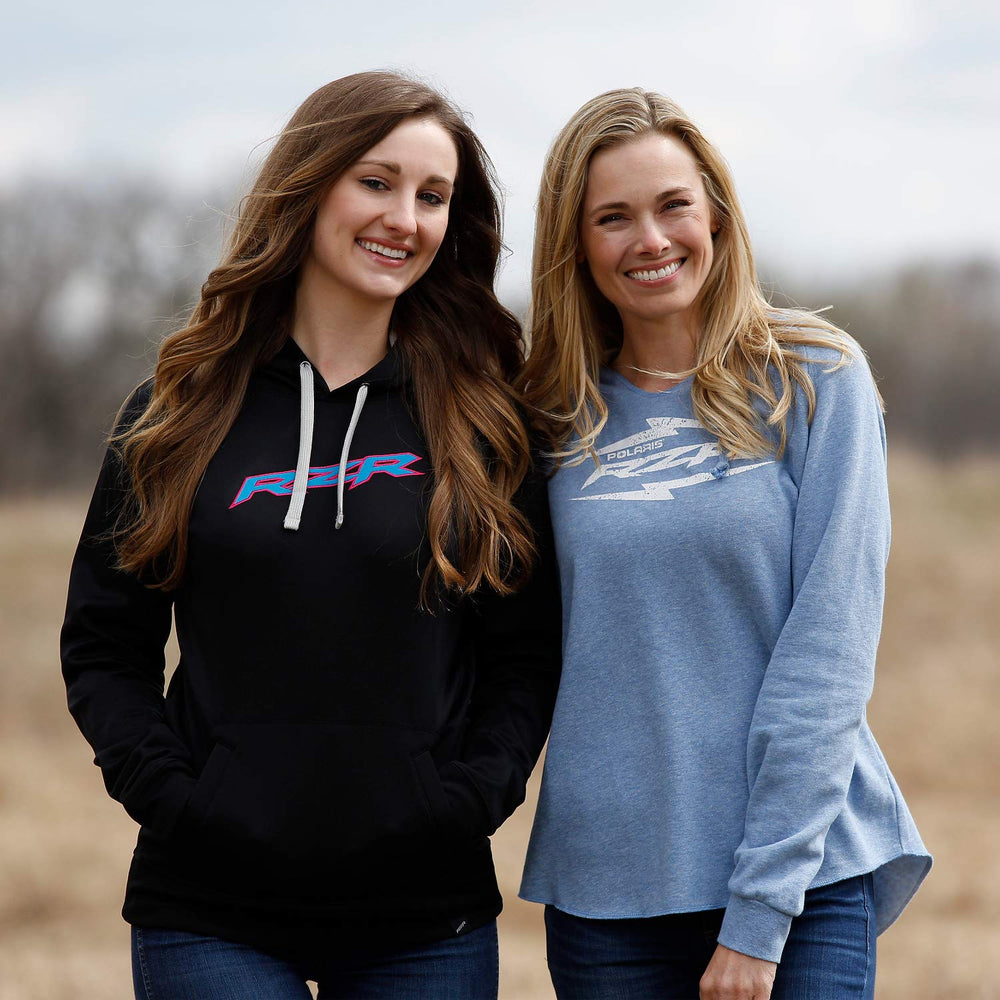
                      
                        Polaris Off Road Women's RZR Lightweight Hoodie - S Blue/White
                      
                    