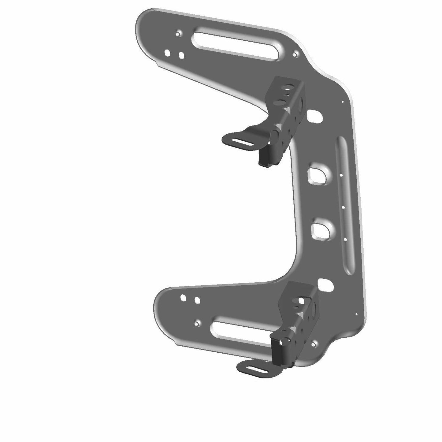 Polaris ATV Support Rack Weld, Front, Medium Gloss Black, Genuine OEM Part 1014020-067, Qty 1