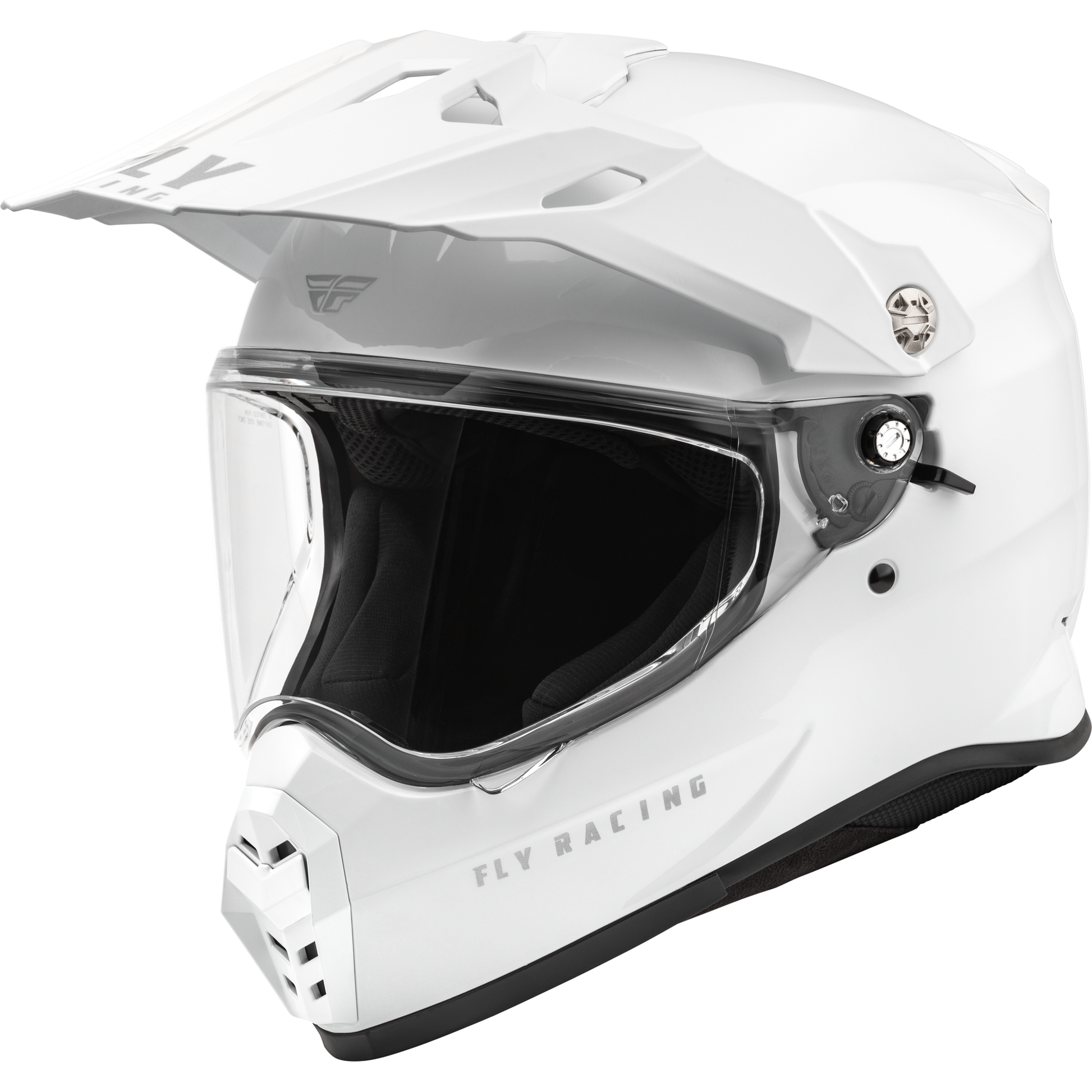 Trekker Solid Helmet White Sm