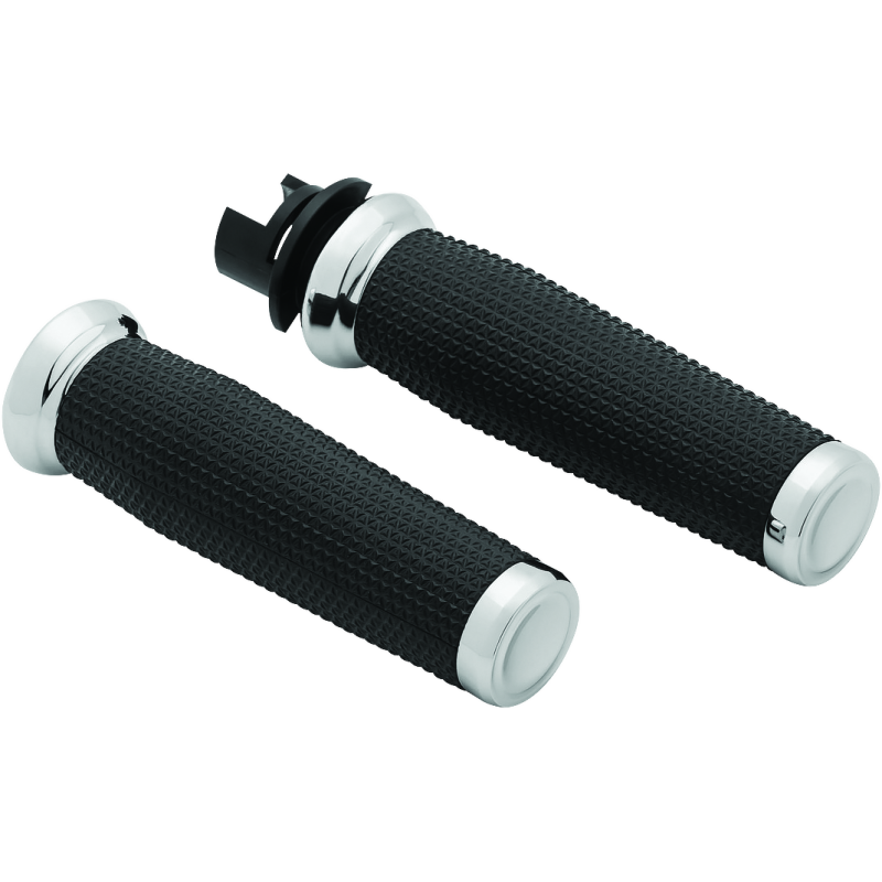 Kuryakyn Thresher Grips 14-17 Indian Models Chrome