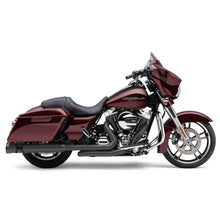 4" Race Pro Slip Ons Black W/Blk Tip Flh/Flt 17 22