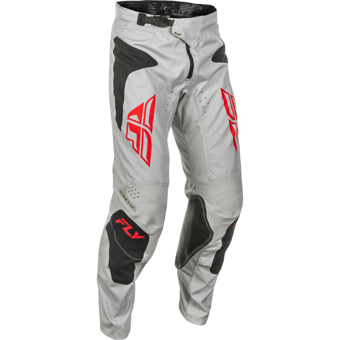 Kinetic Sym Pants Light Grey/Red/Black Sz 42