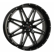 St7 Wheel 24x9 5+4 (0mm) 5/4.5 Gloss Black Milled
