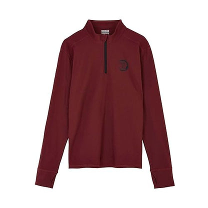 Indian Motorcycle Men's Sleeve Printed Athlete Quarter Zip, Port - 2XL - 283341112