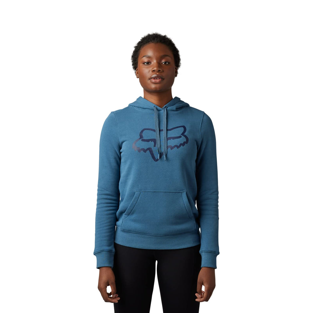 Fox Racing Women's Standard Boundary Pullover Fleece Hoodie, Dark Slate, X-Large