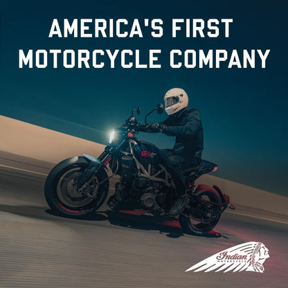 Indian Motorcycle Driving Lights for Front Fork, Pair, for Specific 2014-2019 Chief and Chieftain Models, Matte Black, Increases Visibility, Mounting Brackets, Installation Hardware - 2880732-463