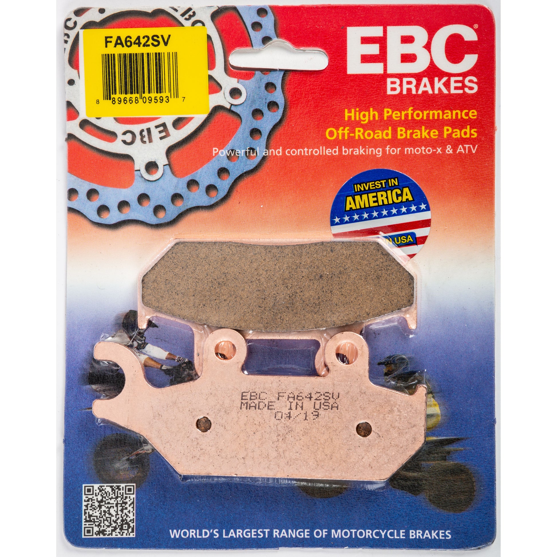 Brake Pads Fa642sv Severe Duty Sv Series