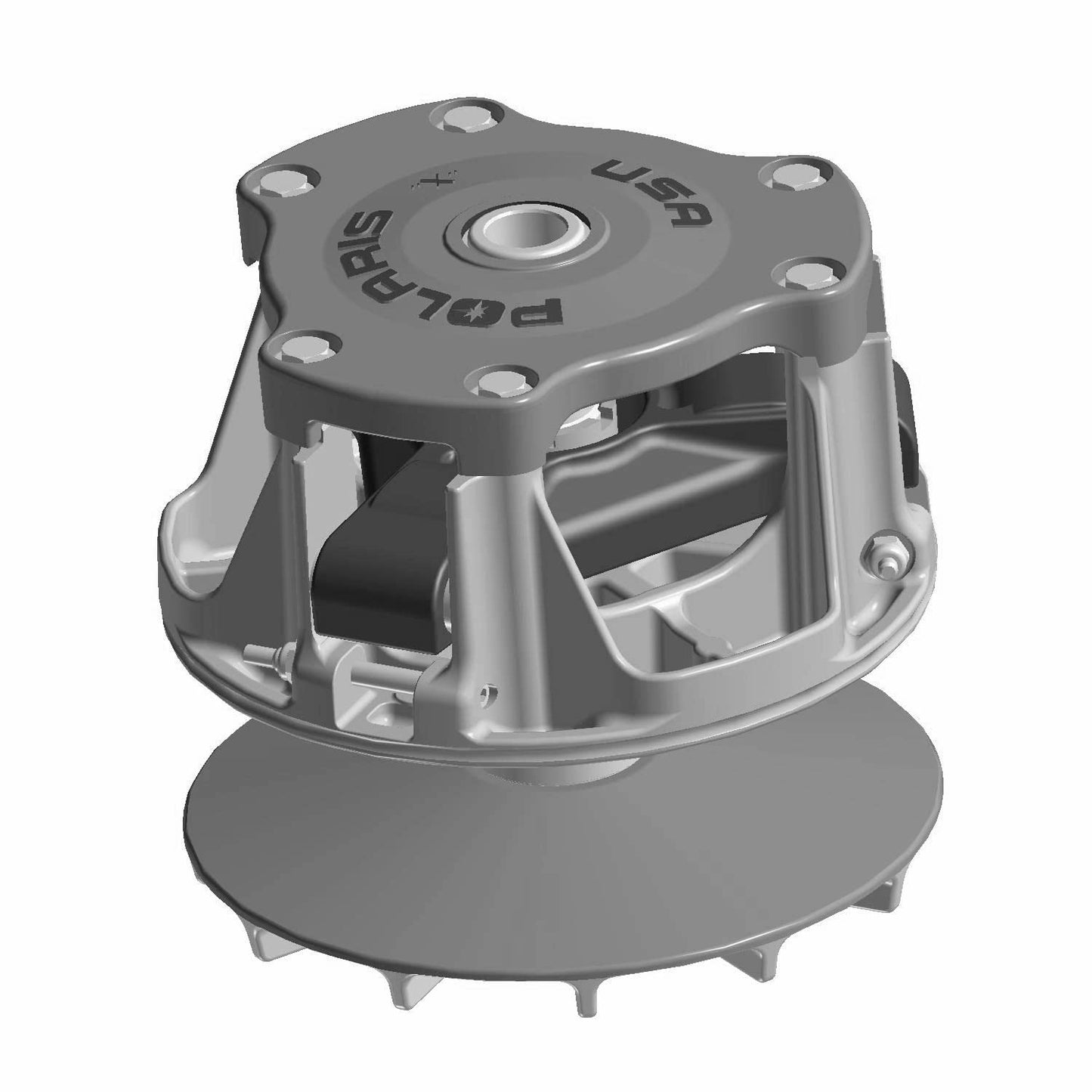 Polaris RZR Basic Engine Braking System (EBS) Drive Clutch Assembly, Genuine OEM Part 1323283, Qty 1