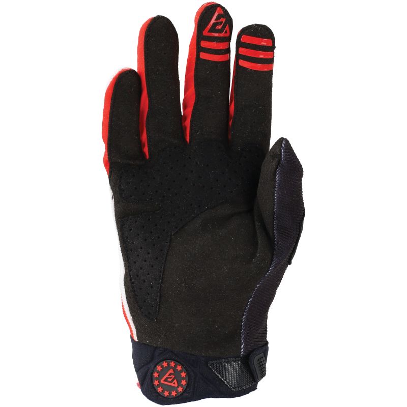Answer 25 Peak Flo Gloves Black/Red/White Youth - Medium