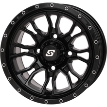 Fusion Wheel 12x7 5+2 4/110 Gloss Black