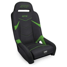 PRP GT3 Suspension Seat - Black/Green