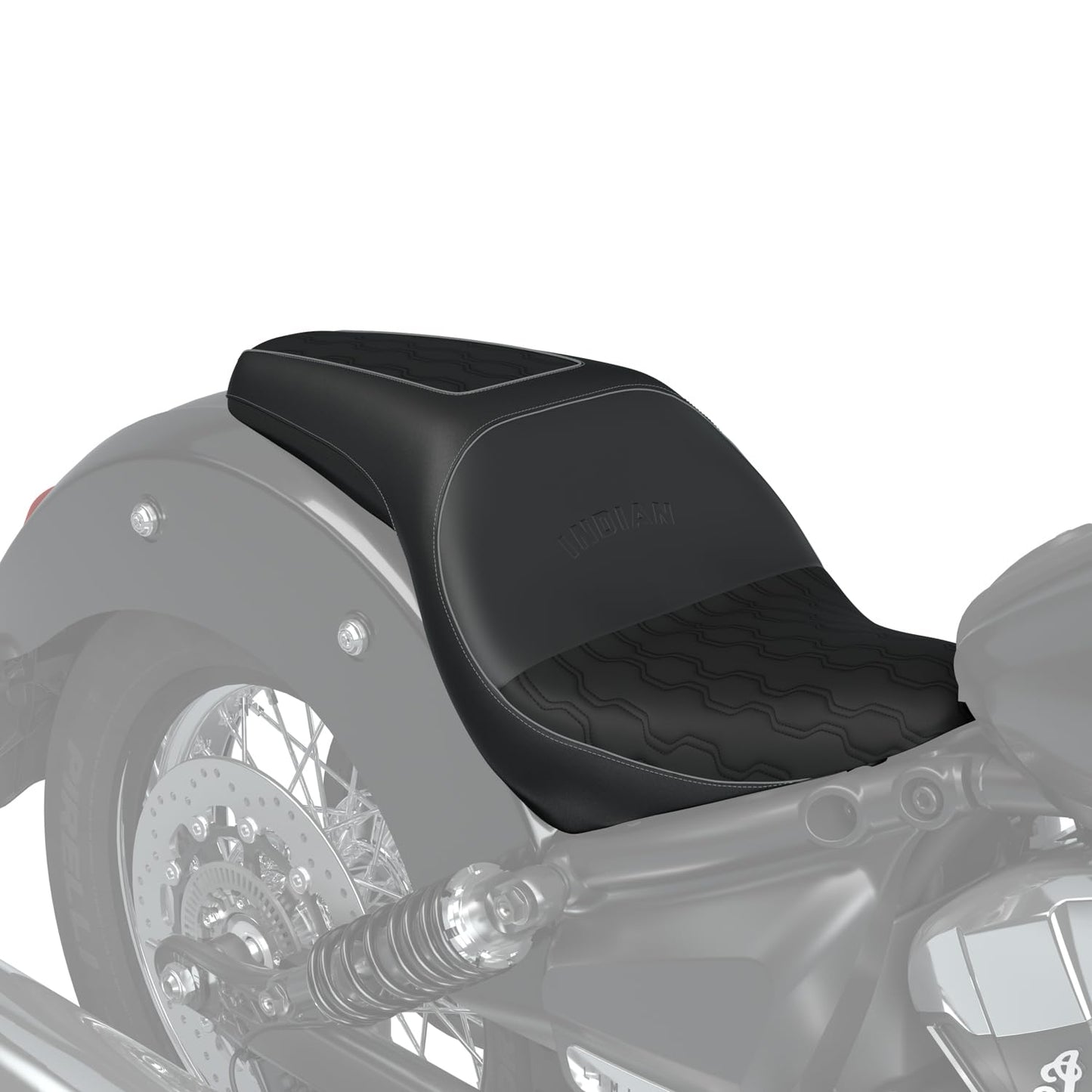 Indian Motorcycle Syndicate Driver Passenger Seat - 2890237-VBA