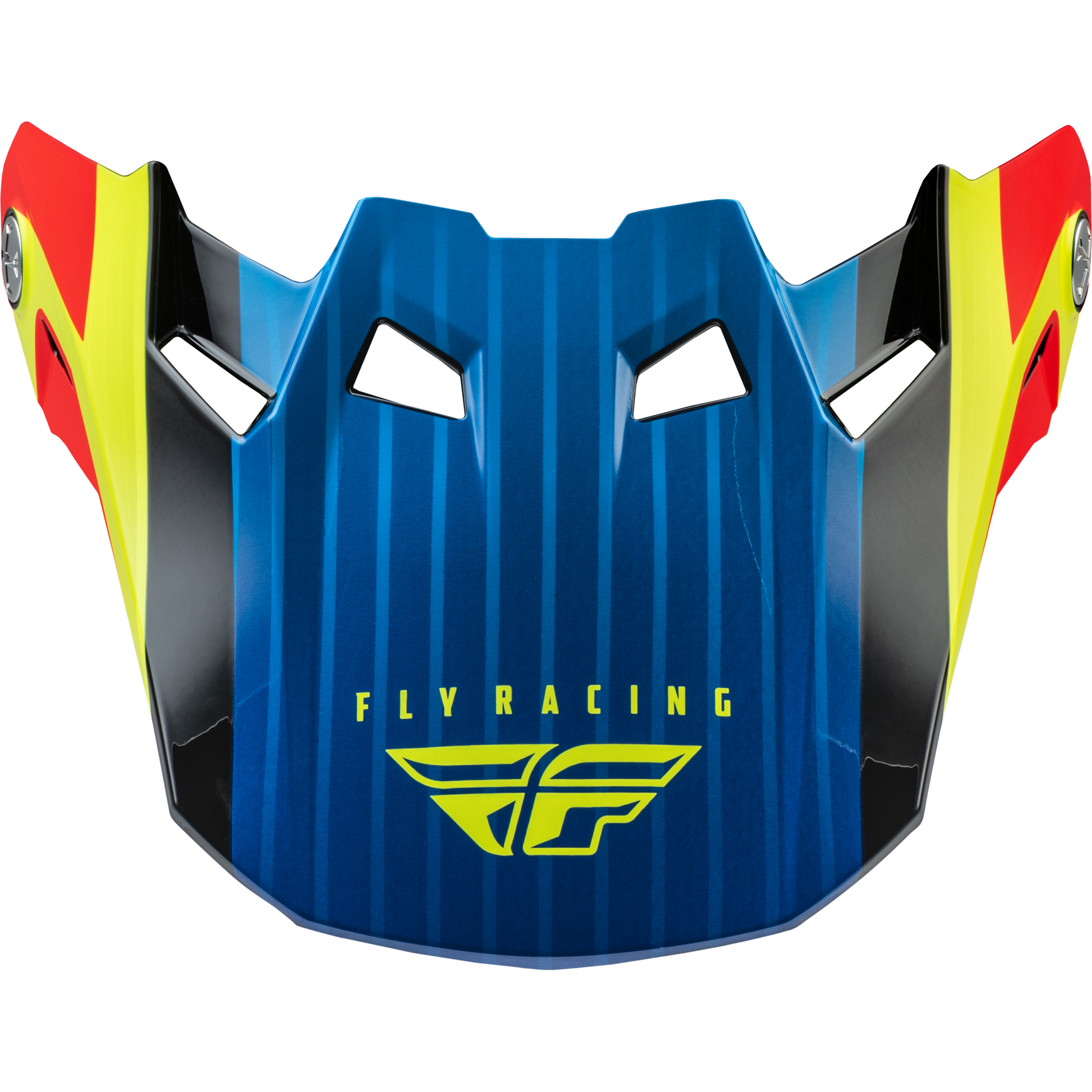 Formula Carbon Prime Visor Hi Vis/Blue/Red Xl/2x