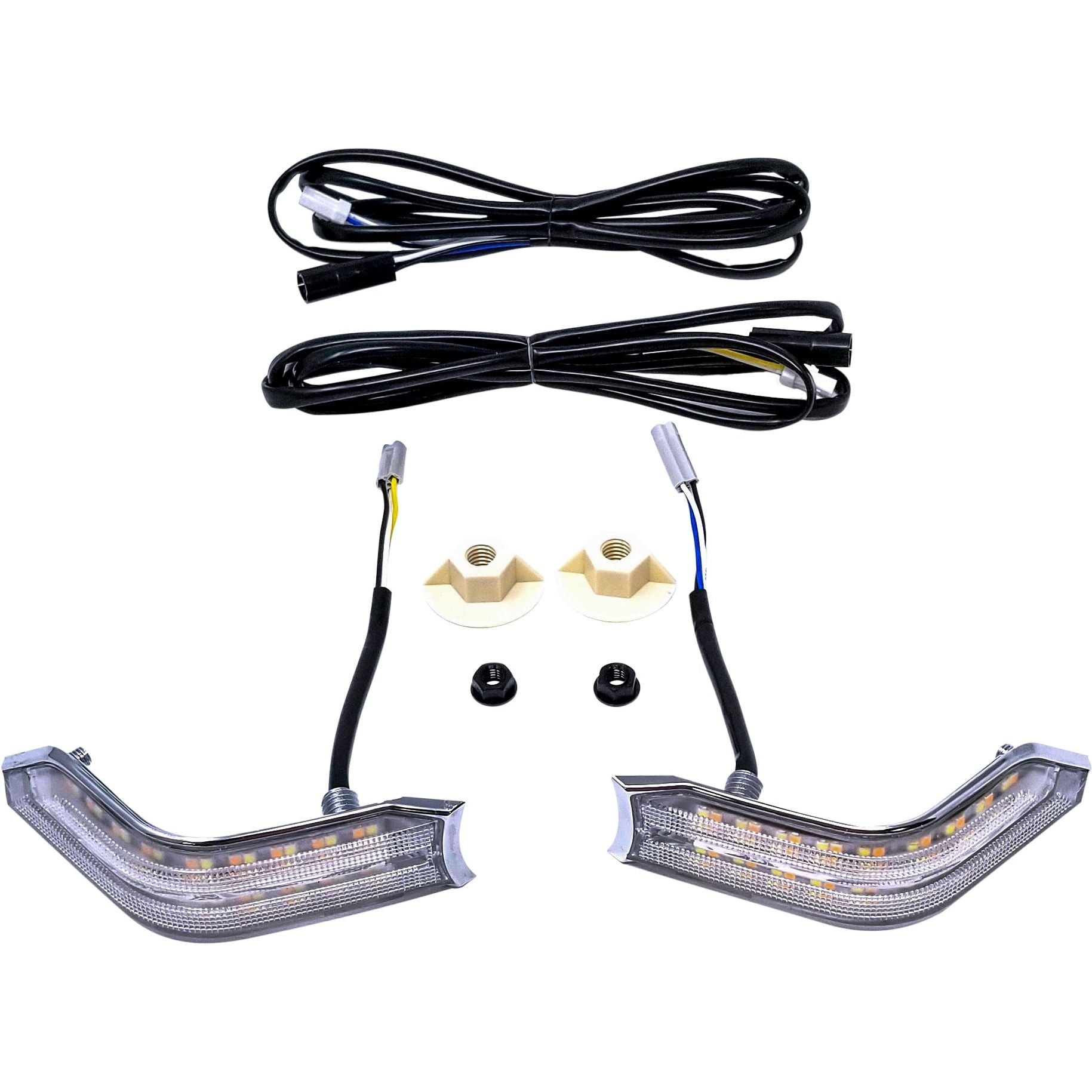 Cowl Light Kit Chrome Drl+Sequential Led Hon