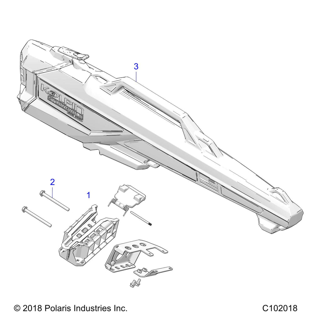 
                      
                        Polaris ATV Kolpin Stronghold Auto-Latch Mount
                      
                    