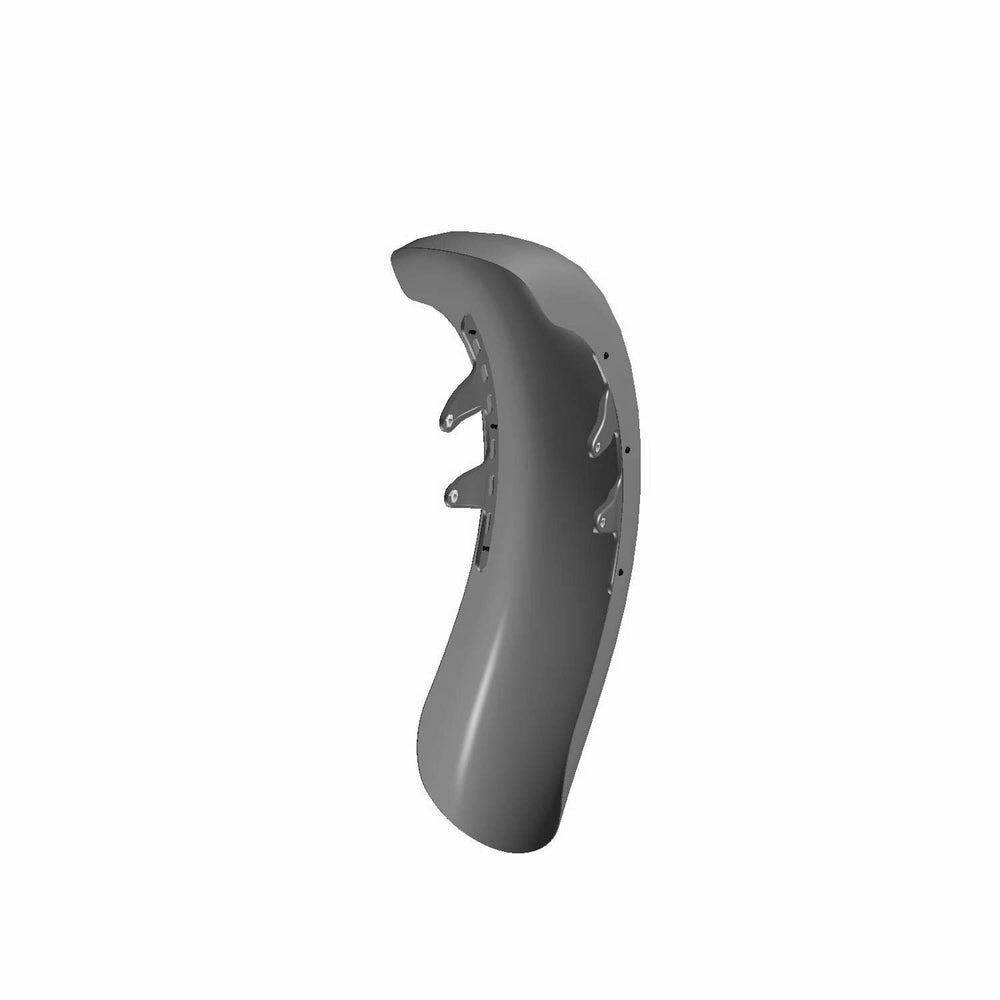 Indian Motorcycle Trimmed Fender Assembly, Front, Genuine OEM Part 1023049-1643, Qty 1