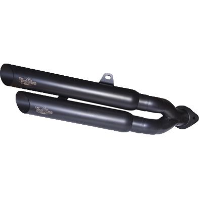 Slip On Can Am Black Dual Spyder