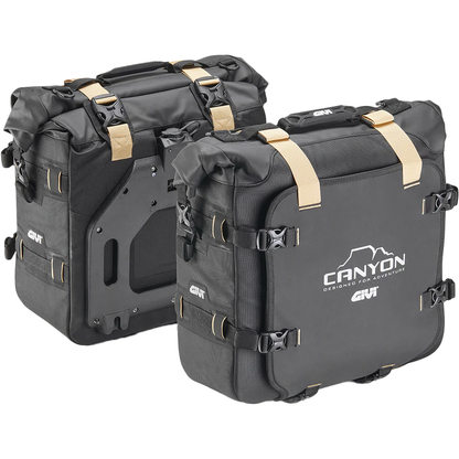 Canyon Adv Saddlebags 25l Ea Black