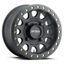 Method MR401 UTV Beadlock 15x7 / 5+2/38mm Offset / 5x4.5 / 72 CB Matte Black Wheel