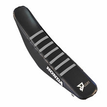 Seat Cover Black W/Grey Ribs Hon