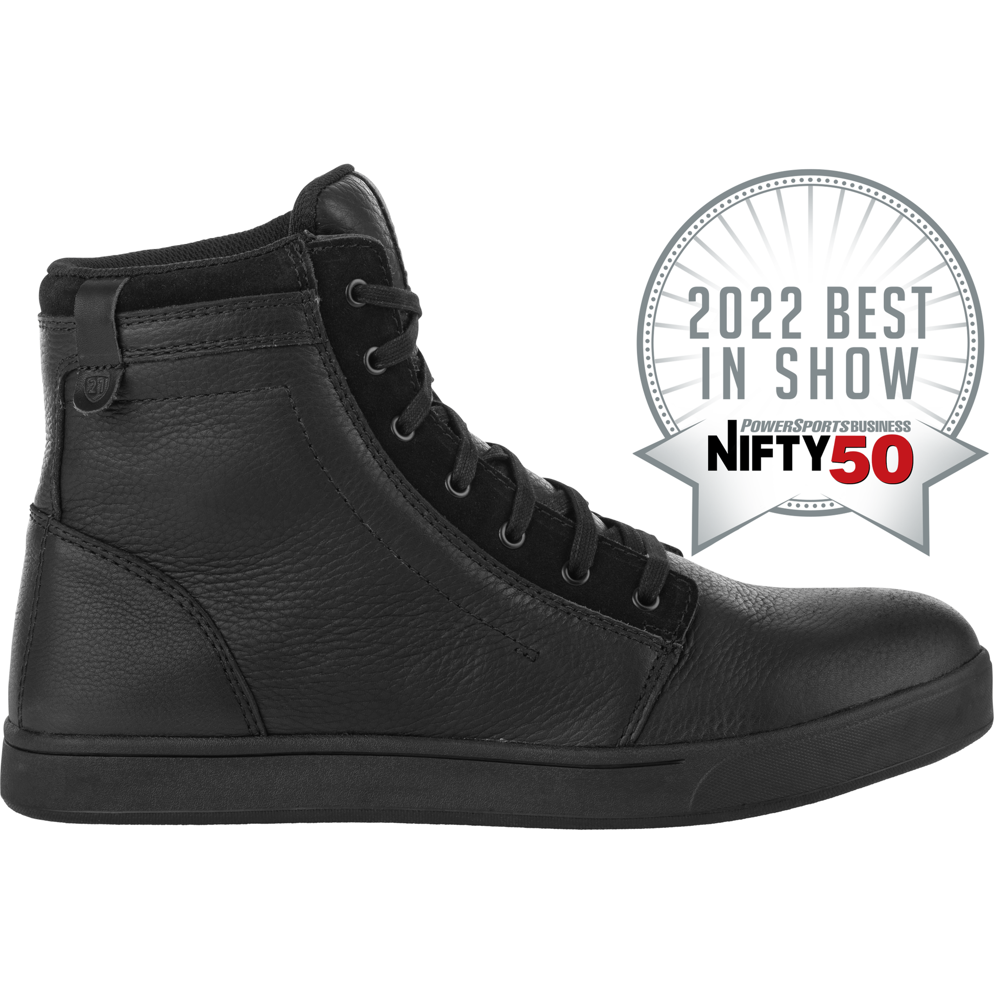 Axle Leather Waterproof Shoes Black/Black Sz 08