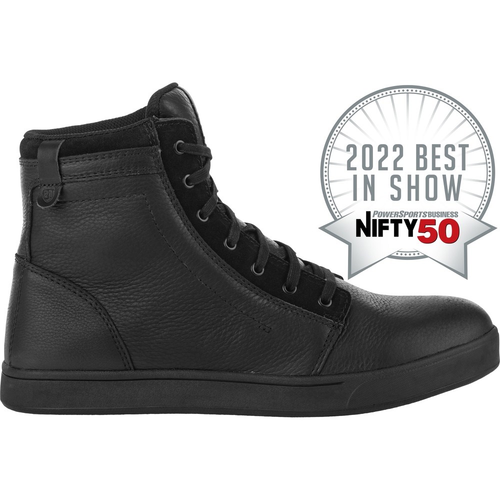 
                      
                        Axle Leather Waterproof Shoes Black/Black Sz 11
                      
                    