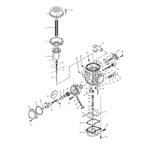 Polaris ATV Pilot Jet, Genuine OEM Part 3131023, Qty 1