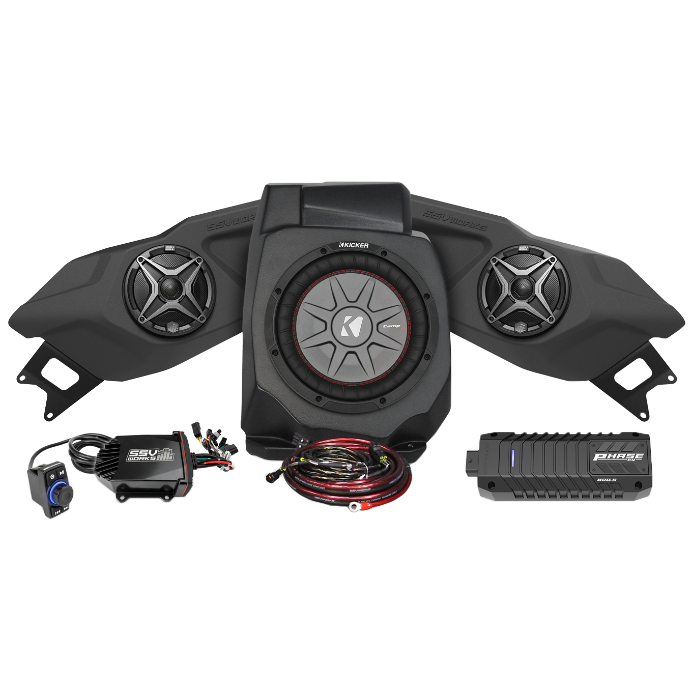 3 Speaker Plug And Play Kit