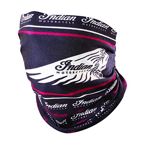 Indian Motorcycle Headdress Multifunctional Headwear, Black/Red