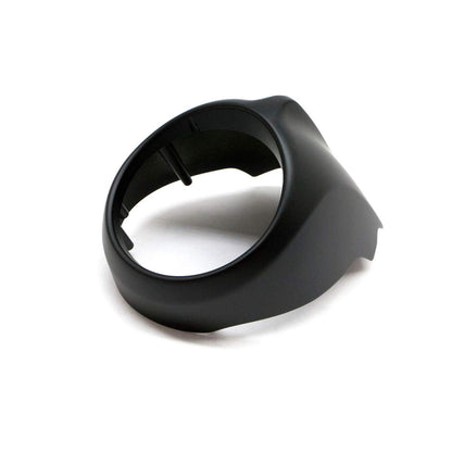 Indian Motorcycle Headlight Cover, Nacelle, Front, Flat Black, Genuine OEM Part 5632830-463, Qty 1