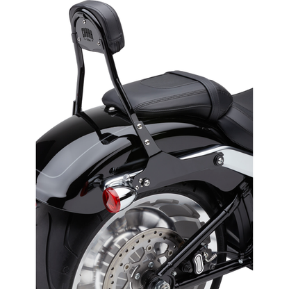 Detachable Backrest Round Black Flfb/S  Fxbr/S 18 22