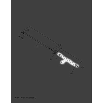 Polaris Ranger Propshaft Weld, Front, Genuine OEM Part 1333168, Qty 1