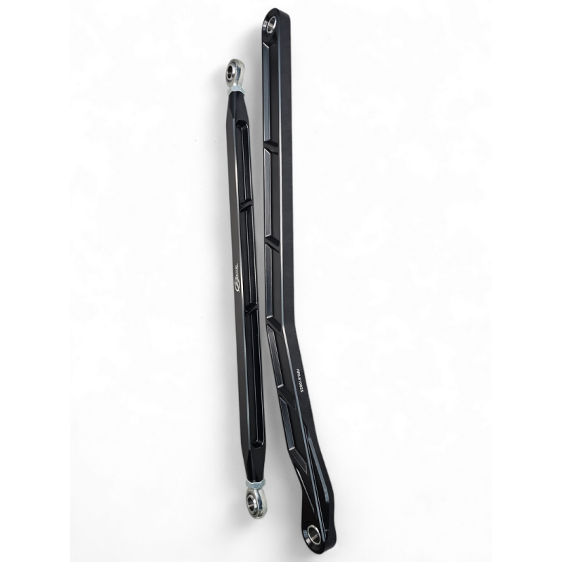 Elektric Offroad 2022+ Polaris Rzr Pro R Turbo R Billet High Clearance Radius Rods Anodized Blk