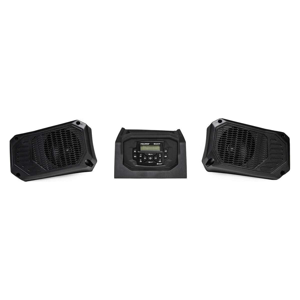 
                      
                        Polaris Off Road Bluetooth, Apple Control, AM/FM Dash Stereo & 2 X 5.25 Speakers by MB Quart
                      
                    