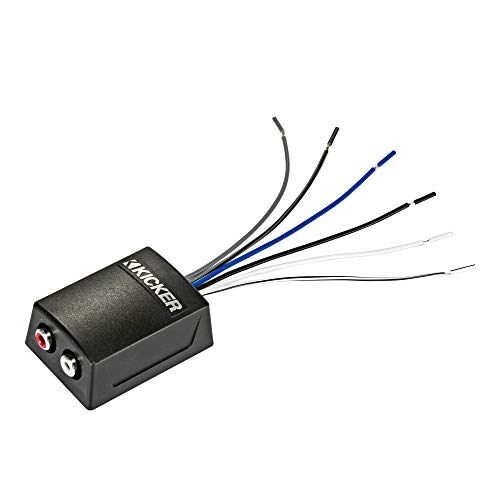Kicker 46KISLOC2 K-Series Stereo Line-Output Converter w/Remote Turn-On Output