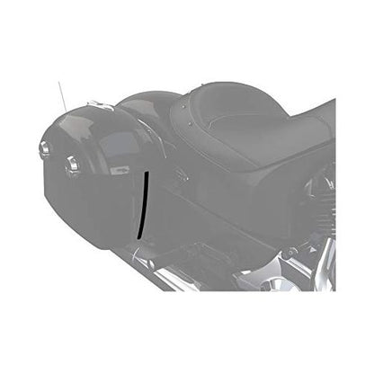 Indian Motorcycle Saddlebag Trim in Black, Pair - 2881769