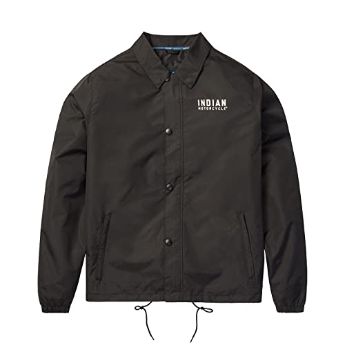 Indian Motorcycle Men's Burlington Jacket, Black - M - 283318503