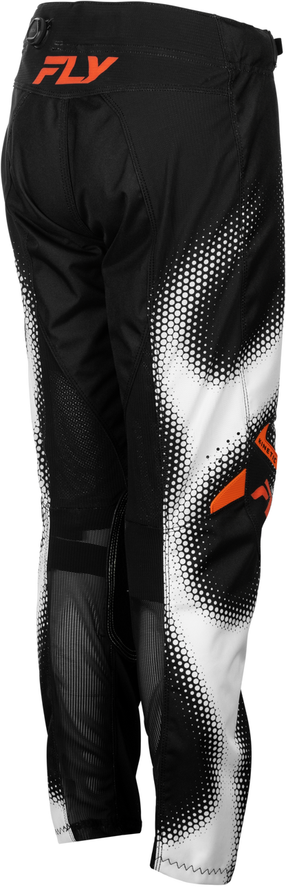 Youth Kinetic Torch Pants Black/White/Orange Sz 22