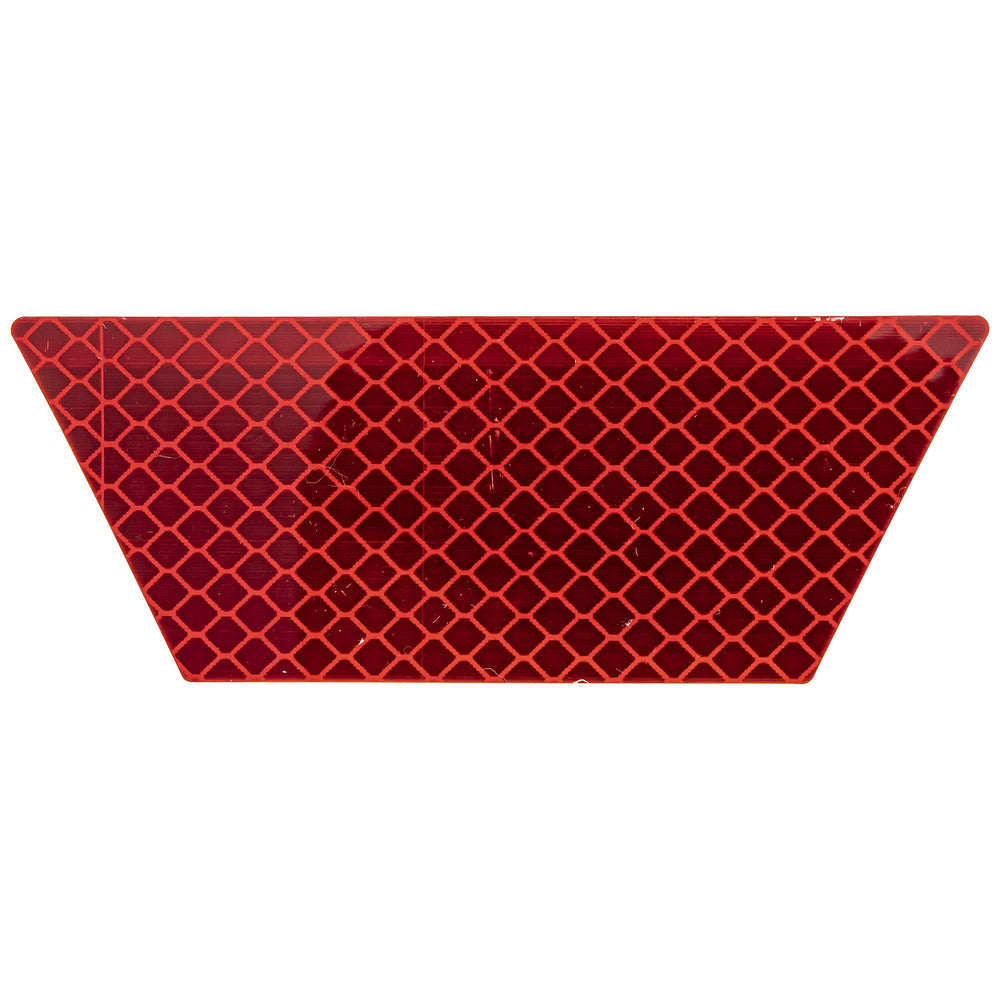 Polaris Ranger Reflector Decal, Red, Genuine OEM Part 7179088, Qty 1