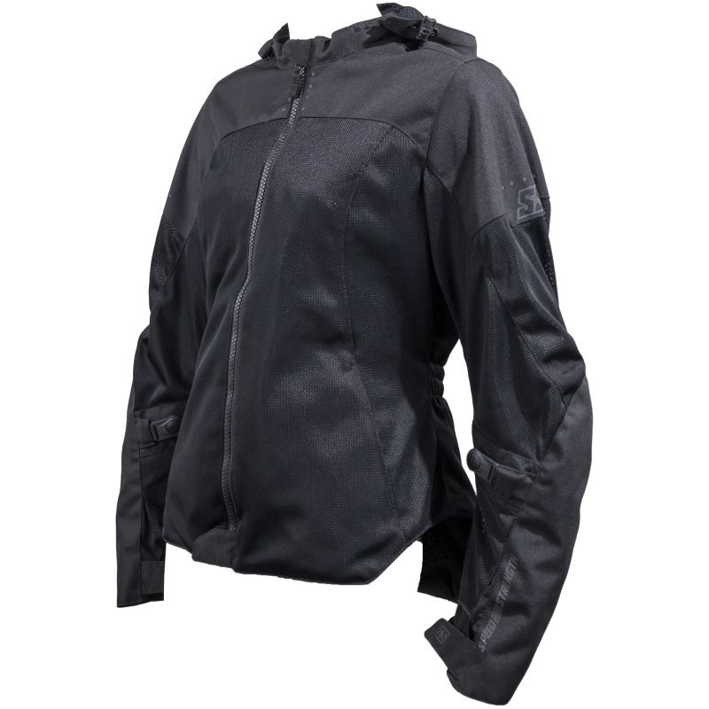Speed and Strength Starstruck Mesh Jacket Black Womens - XL