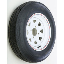 Trailer Tire And Wheel Assembly White