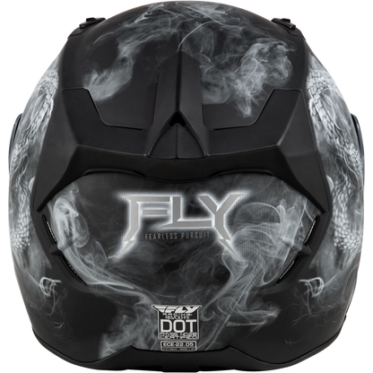 Revolt Coil Helmet Matte Black/White Md