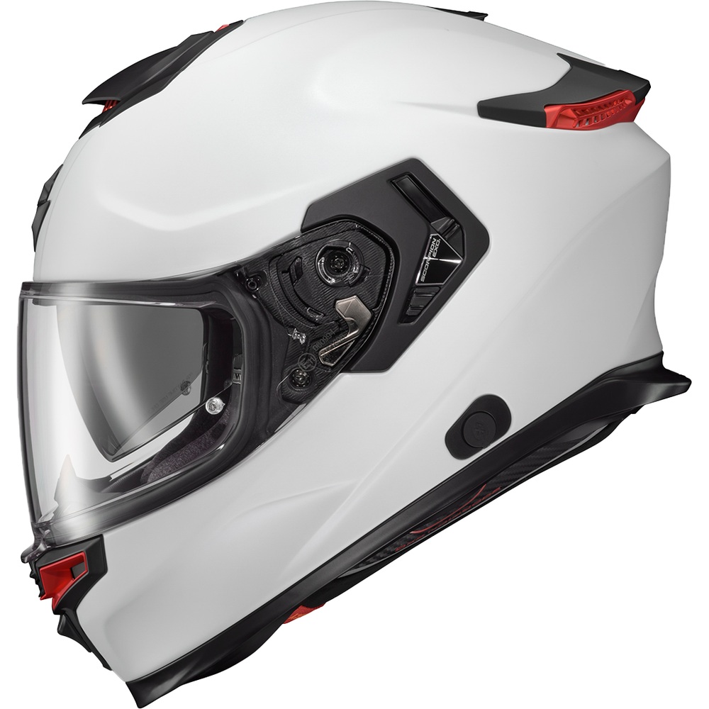 Exo Eclipse Full Face Helmet Matte Pearl White Md