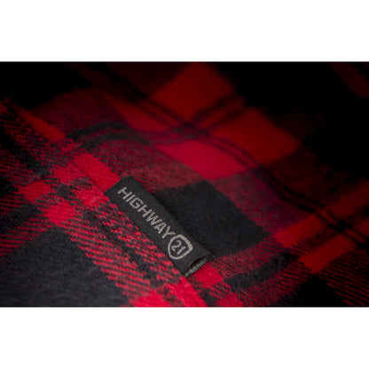 Marksman Flannel Black/Red 4x