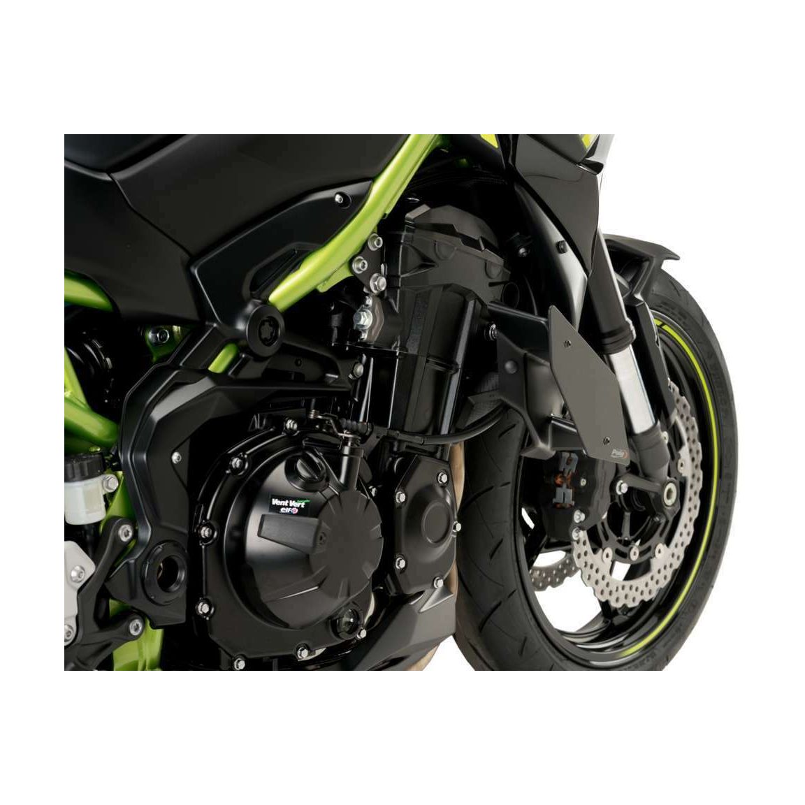 Downforce Side Spoilers Black Kaw