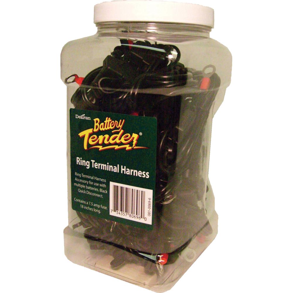 Quick Disconnect Leads W/Ring Connector 25/Pk Display