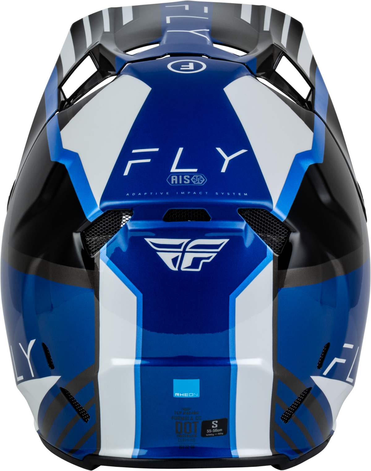 Youth Formula Cc Strike Helmet Black/Blue/Grey/White Yl