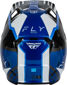 Youth Formula Cc Strike Helmet Black/Blue/Grey/White Yl