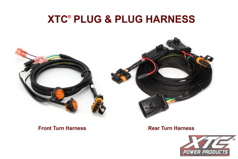Auto Turn Signal Kit W/ Billet Lever And Front Drl Lights Pol